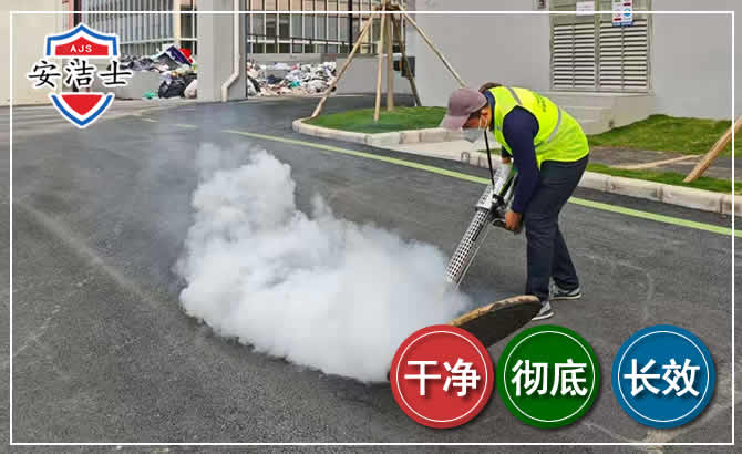 镇海区消杀防疫现场